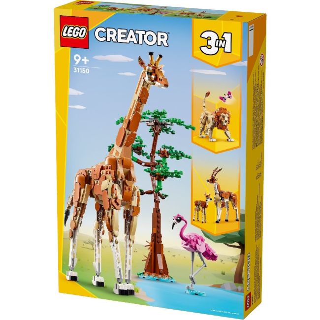 LEGO CREATOR 3IN1 ANIMALE SALBATICE DIN SAFARI 31150 VIVLEGO31150