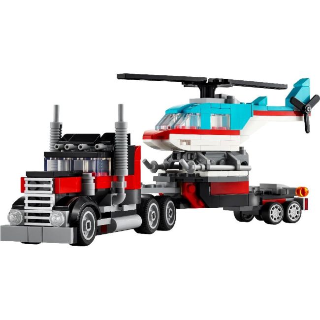 LEGO CREATOR 3IN1 CAMIONETA PLATFORMA CU ELICOPTER 31146 VIVLEGO31146