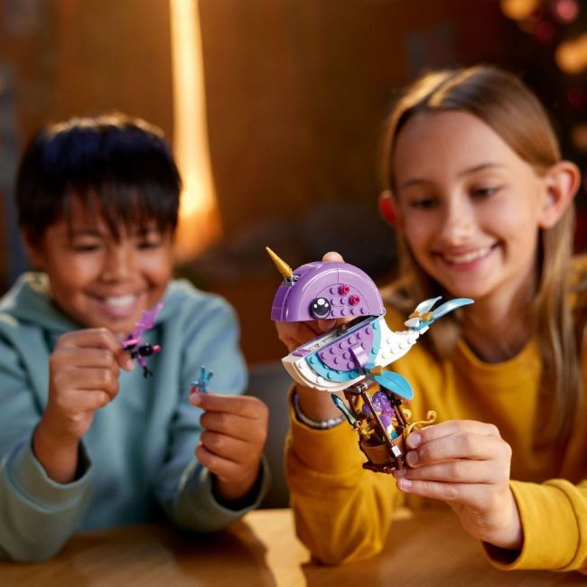 LEGO DREAMZ BALONUL CU AER CALD IN FORMA DE NARVAL AL LUI IZZIE 71472 VIVLEGO71472