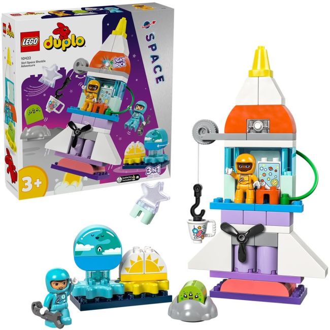 LEGO DUPLO AVENTURA CU NAVETA SPATIALA​ 3 IN 1 10422 VIVLEGO10422