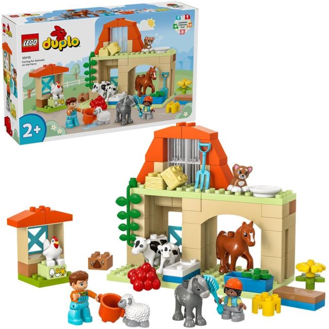 LEGO DUPLO INGRIJIREA ANIMALELOR LA FERMA 10416 VIVLEGO10416