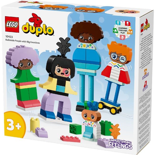 LEGO DUPLO OAMENI CONSTRUIBILI CU EMOTII MARI 10423 VIVLEGO10423
