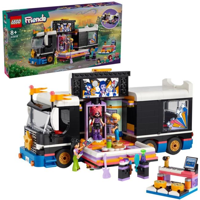 LEGO FRIENDS AUTOCAR DE TURNEU PENTRU STARURI POP 42619 VIVLEGO42619