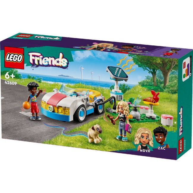 LEGO FRIENDS MASINA ELECTRICA SI INCARCATOR 42609 VIVLEGO42609