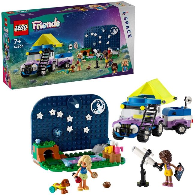 LEGO FRIENDS VEHICUL DE CAMPING PENTRU OBSERVAREA STELELOR 42603 VIVLEGO42603