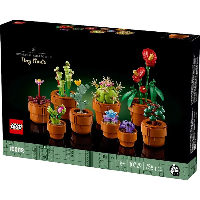 LEGO ICONS PLANTE DE MICI DIMENSIUNI 10329 VIVLEGO10329