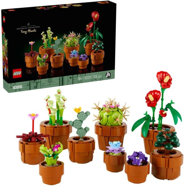 LEGO ICONS PLANTE DE MICI DIMENSIUNI 10329 VIVLEGO10329