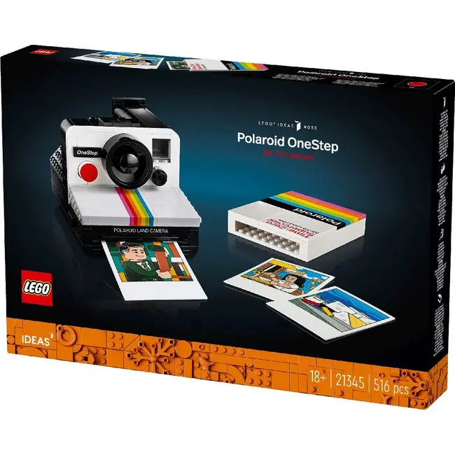 LEGO IDEAS CAMERA FOTO POLAROID ONE STEP SX 70 21345 VIVLEGO21345