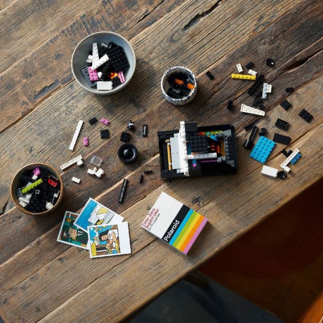 LEGO IDEAS CAMERA FOTO POLAROID ONE STEP SX 70 21345 VIVLEGO21345