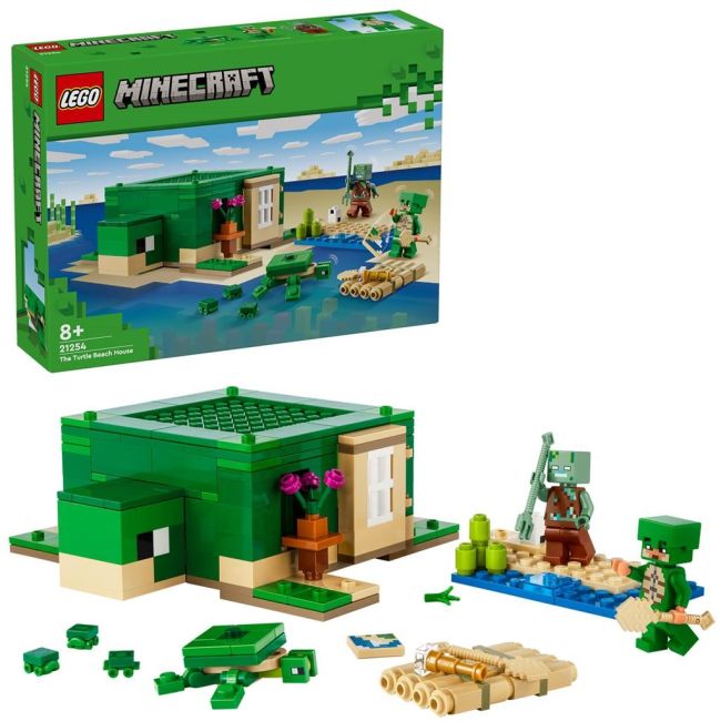 LEGO MINECRAFT CASA DE PE PLAJA TESTOASELOR 21254 VIVLEGO21254