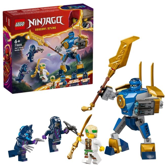 LEGO NINJAGO PACHET DE LUPTA ROBOTUL LUI JAY 71805 VIVLEGO71805
