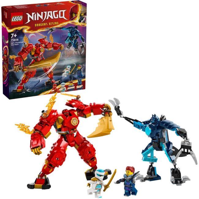 LEGO NINJAGO ROBOTUL STIHIE DE FOC AL LUI KAI 71808 VIVLEGO71808