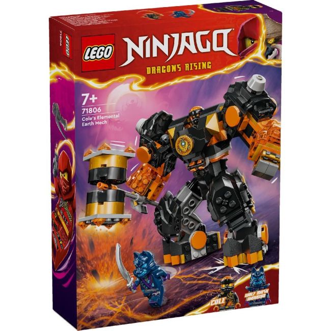 LEGO NINJAGO ROBOTUL STIHIE DE PAMaNT AL LUI COLE 71806 VIVLEGO71806