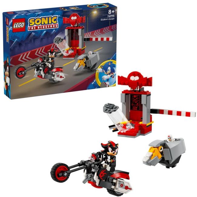 LEGO SONIC THE HEDGEHOG EVADAREA LUI SHADOW THE HEDGEHOG 76995 VIVLEGO76995