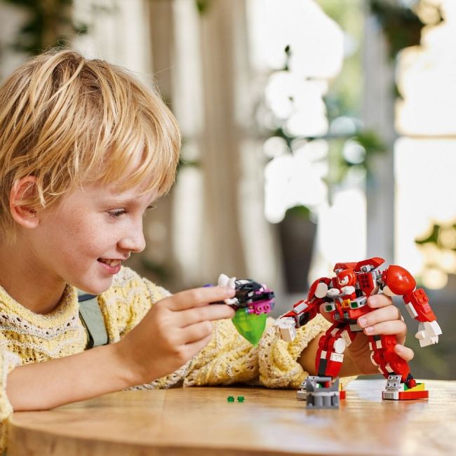 LEGO SONIC THE HEDGEHOG ROBOTUL GARDIAN AL LUI KNUCKLES 76996 VIVLEGO76996