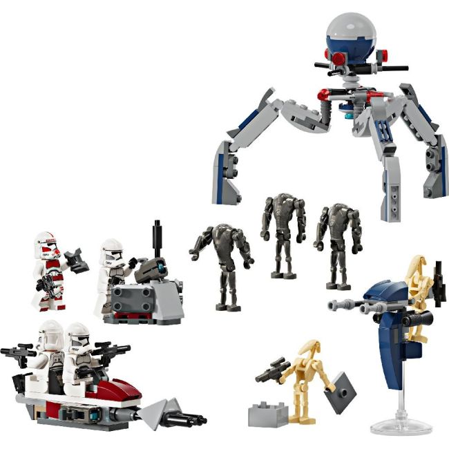 LEGO STAR WARS PACHET DE LUPTA CLONE TROOPER SI DROID DE LUPTA 75372 VIVLEGO75372