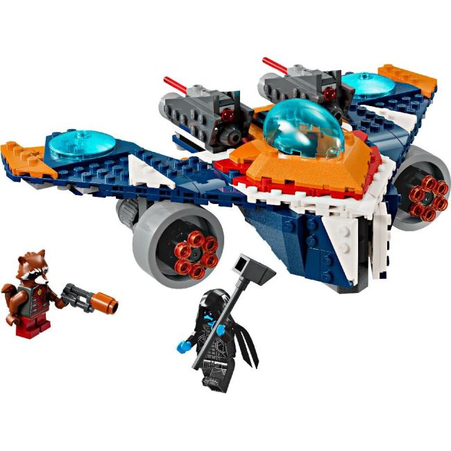 LEGO SUPER HEROES AVIONUL DE LUPTA AL LUI ROCKET VS RONAN 76278 VIVLEGO76278
