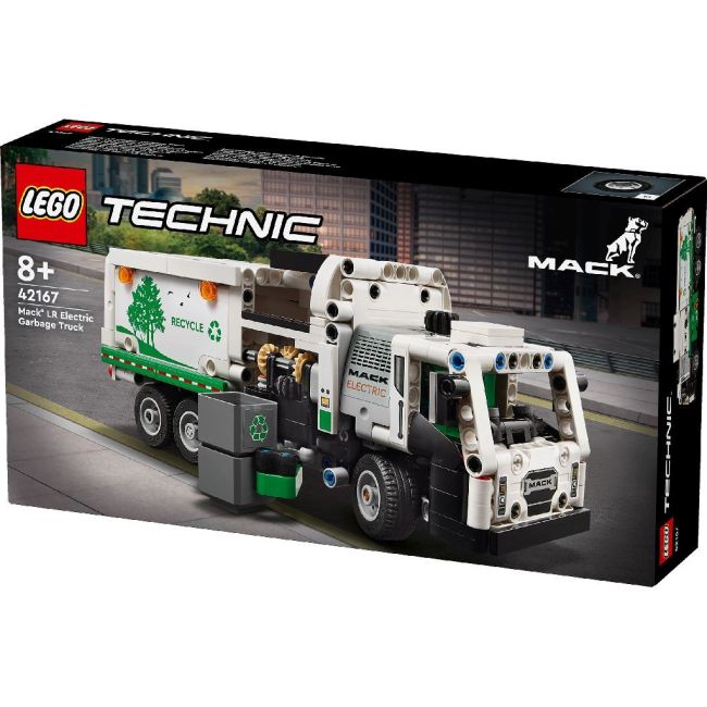 LEGO TECHNIC AUTOGUNOIERA MACK LR ELECTRIC 42167 VIVLEGO42167