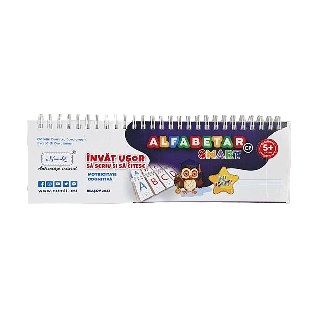 Alfabetar Smart pentru Clasa Pregatitoare NumLit ALFAB-CP-SMART BBJALFAB-CP-SMART_Initiala