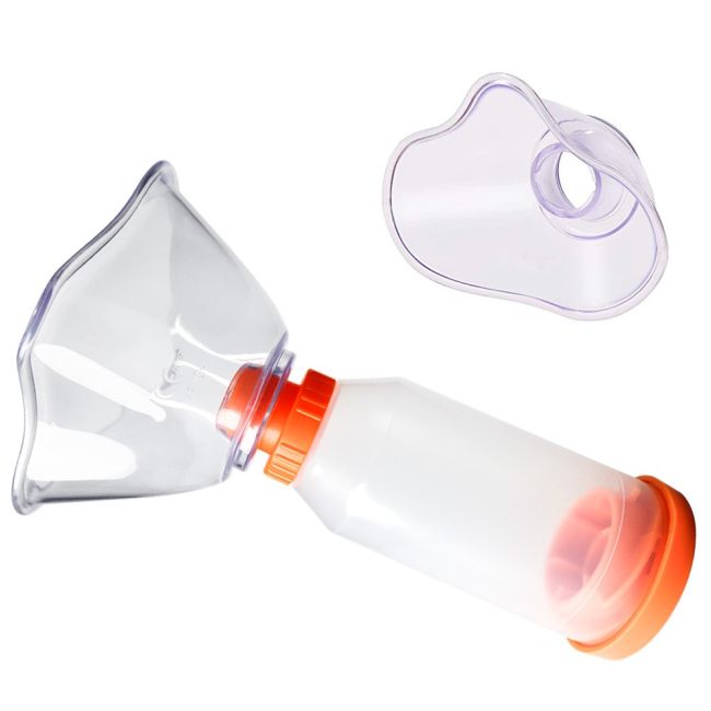 Camera de inhalare Kidscare cu masca pentru copii si adulti KC-CI12, 210ml SUPKC-CI12_210