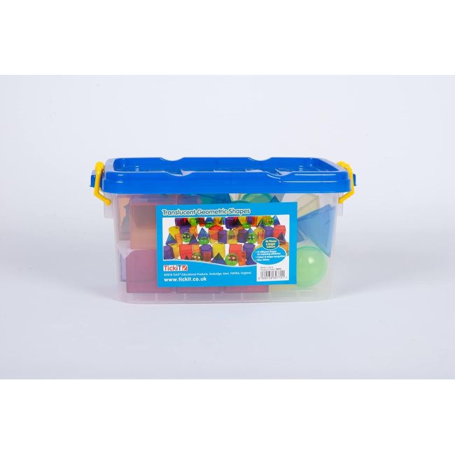 Set 36 corpuri geometrice translucide pentru tablete si mese luminoase - oketik73075