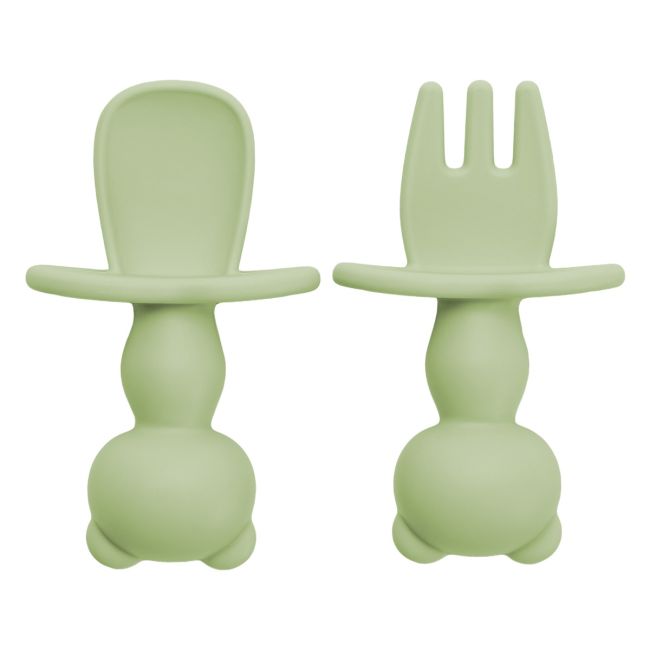 Set Tacamuri din silicon, AppeKids, The Little Bear - Bubble Beige KRTAK275596