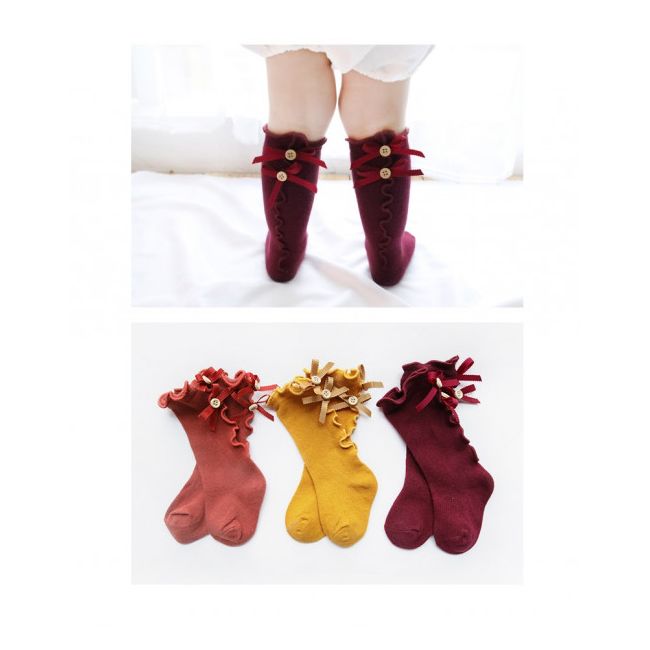 Sosete trei sferturi cu nasturei si fundite ADSKK100-C3