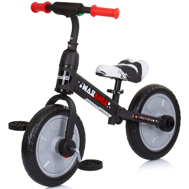 Bicicleta 2 in 1 chipolino max bike grey hubdikmb0231gy