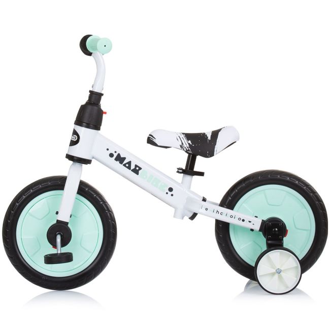 Bicicleta 2 in 1 chipolino max bike mint hubdikmb0232mi