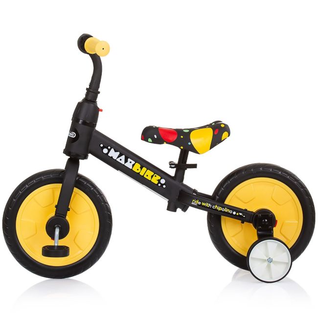 Bicicleta 2 in 1 chipolino max bike yellow hubdikmb0233ye