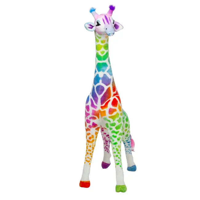 Melissa&doug - girafa gigant din plus rainbow - okemd32203