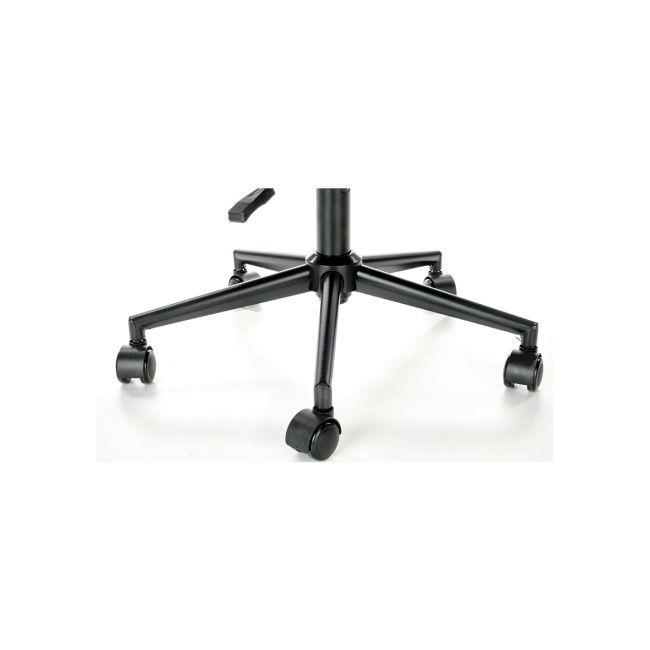 Scaun birou hm pasco, rotativ, inaltime reglabila, catifea, roz drm10269