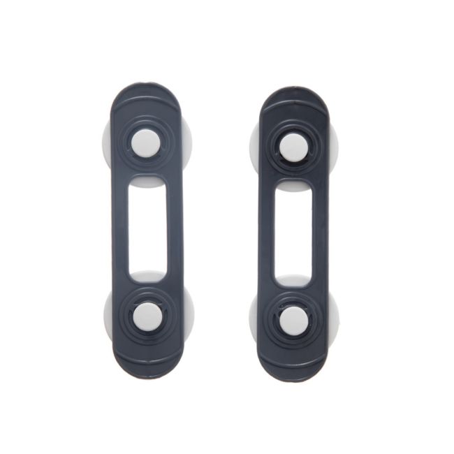Set 2 mini sigurante universale pentru usi si dulapuri BabyJem, antracit JEMbj_0593