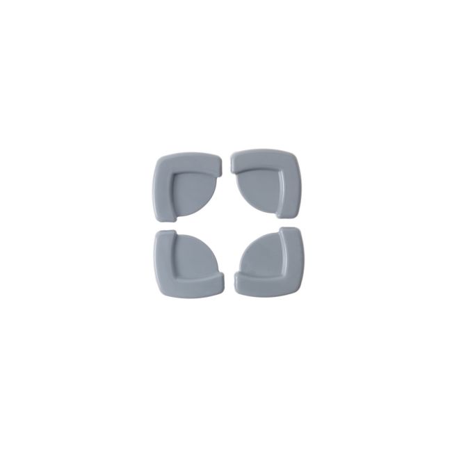 Set 4 protectii pentru colturi mobila BabyJem, gri JEMbj_0522