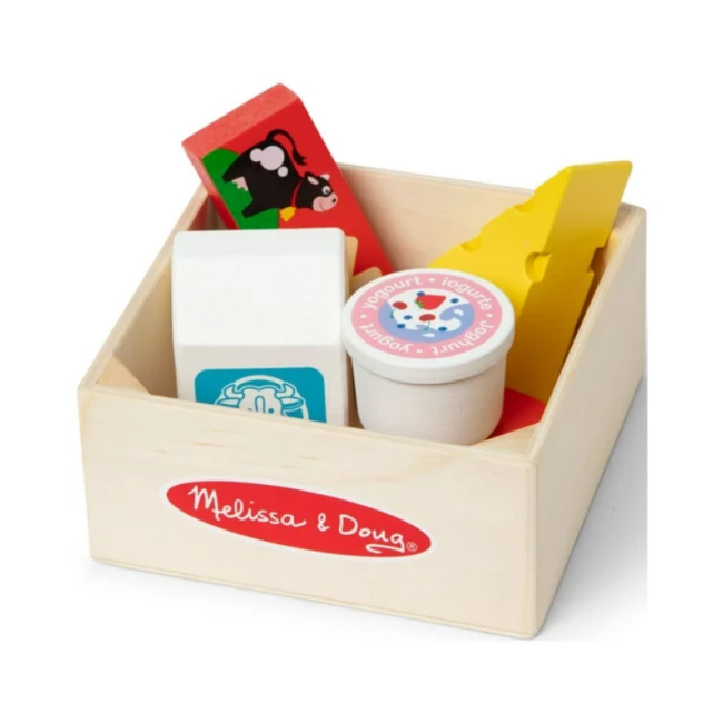 Set de joaca din lemn pentru jocuri de rol lactale - okemd95207