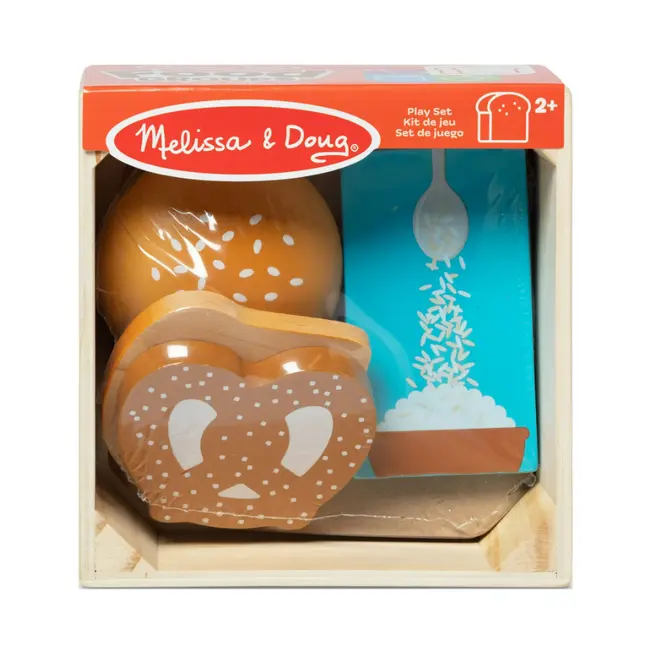 Set de joaca din lemn pentru jocuri de rol panificatie - okemd95210