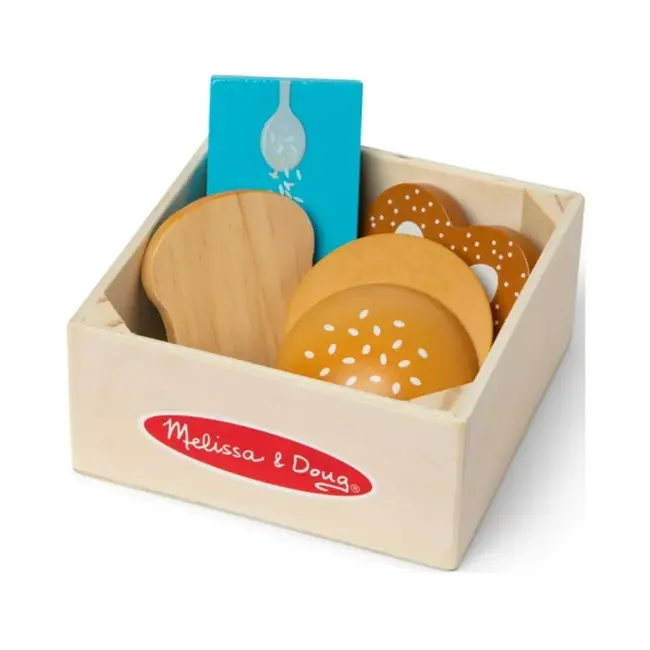 Set de joaca din lemn pentru jocuri de rol panificatie - okemd95210