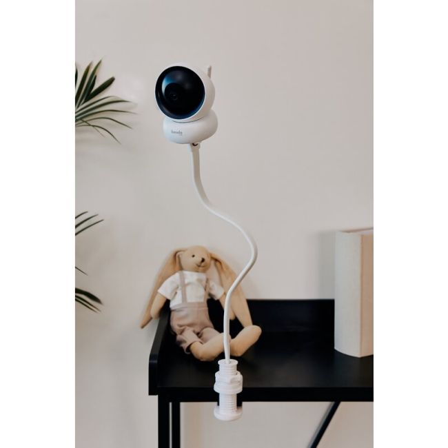 Suport pentru monitor, Lionelo, Flexi, Lungimea 56.5 cm , Flexibil, Compatibil cu Babyline 3.2, Babyline View, Babyline 8.2, Babyline 8.3, Alb BYNLOC-FLEXIGRIP_WHITE