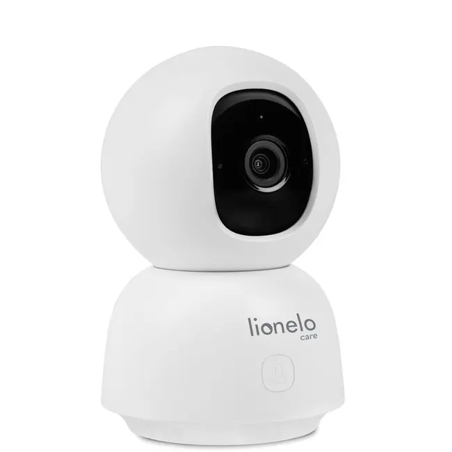 Video monitor, Lionelo, Babyline, View, Integrare AI, Mod de noapte 8 m cu 6 leduri, Unghi 100 grade, 4 cantece si zgomote din natura, Senzor de temperatura si umiditate, Zoom 4X, Alb BYNLOC-BABYLINE_VIEW_WHITE