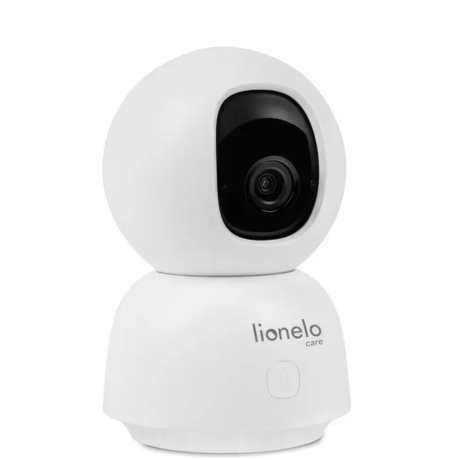 Video monitor, Lionelo, Babyline, View, Integrare AI, Mod de noapte 8 m cu 6 leduri, Unghi 100 grade, 4 cantece si zgomote din natura, Senzor de temperatura si umiditate, Zoom 4X, Alb BYNLOC-BABYLINE_VIEW_WHITE