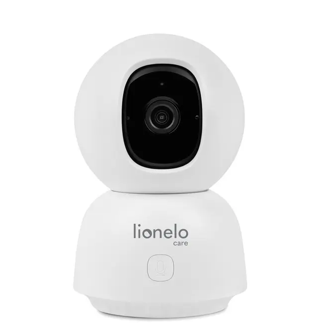Video monitor, Lionelo, Babyline, View, Integrare AI, Mod de noapte 8 m cu 6 leduri, Unghi 100 grade, 4 cantece si zgomote din natura, Senzor de temperatura si umiditate, Zoom 4X, Alb BYNLOC-BABYLINE_VIEW_WHITE