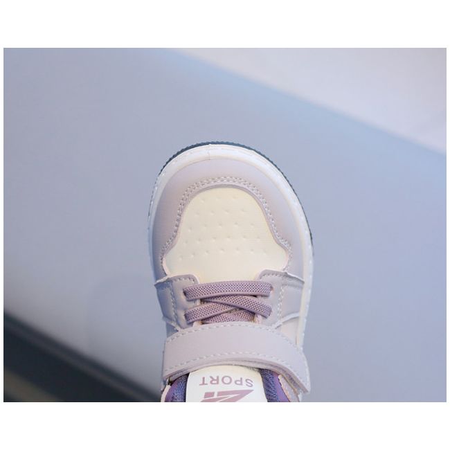 Adidasi albi cu lila si roz pudra - Sport fashion MDTX-626-2-p31