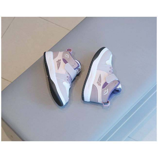 Adidasi albi cu lila si roz pudra - Sport fashion MDTX-626-2-p31