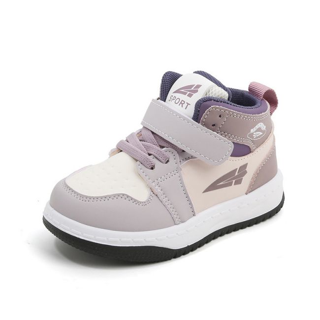 Adidasi albi cu lila si roz pudra - Sport fashion MDTX-626-2-p31