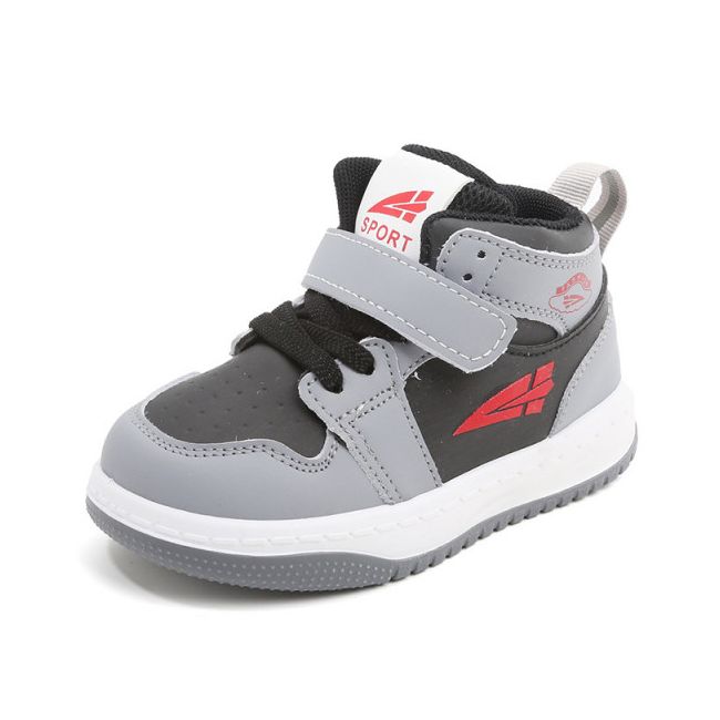 Adidasi gri cu negru - Sport fashion MBTX-626-1-sa44