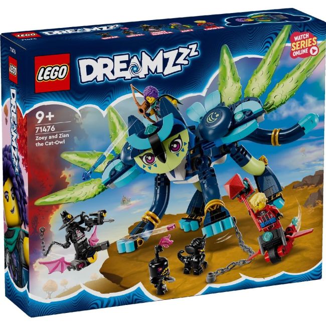 LEGO DREAMZ ZOEY SI PISICA-BUFNITA ZIAN 71476 VIVLEGO71476