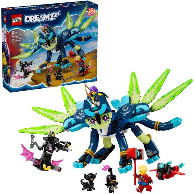 LEGO DREAMZ ZOEY SI PISICA-BUFNITA ZIAN 71476 VIVLEGO71476