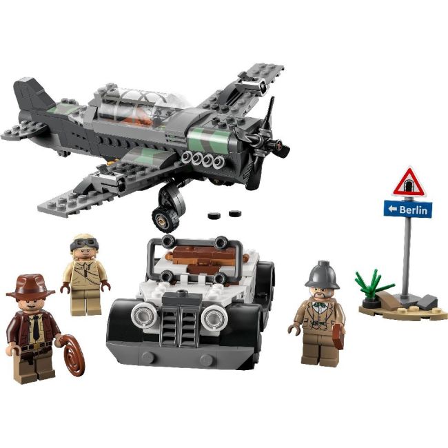 LEGO INDIANA JONES URMARIRE CU AVIONUL DE VANATOARE 77012 VIVLEGO77012