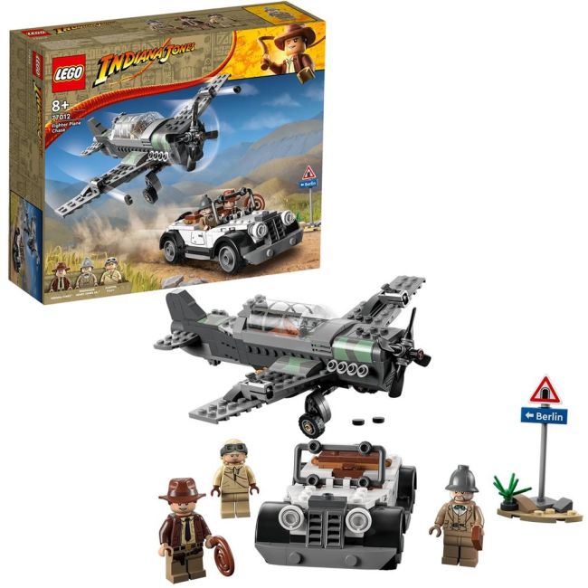 LEGO INDIANA JONES URMARIRE CU AVIONUL DE VANATOARE 77012 VIVLEGO77012
