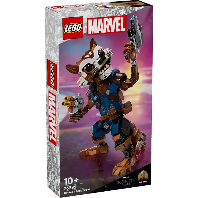LEGO MARVEL SUPER HEROES ROCKET SI BEBELUSUL GROOT 76282 VIVLEGO76282